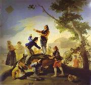 Francisco Jose de Goya, La cometa(Kite)